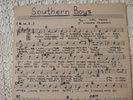 LEAD SHEET DAN PENN/LINDER OLDHAM SOUTHERN BOYS FAME