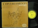 ANDY WARHOL cover art LP Mozart Divertimenti 1956 Epic
