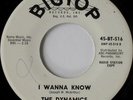 rare Soul Group 45 DYNAMICS i wanna know BIGTOP Hear