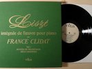 * VEGA - LISZT Piano Works Vol. 1 - FRANCE CLIDAT 4LP *
