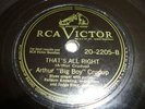BLUES- ARTHUR BIG BOY CRUDUP- RCA VICTOR 78 RPM- LISTEN