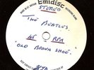 RARE DEMO Rock Acetate  BEATLES Old Brown Shoe  EMIDISC