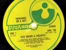 PETE BROWN & PIBLOKTO 1970 UK LP THOUSANDS ON A RAFT EX
