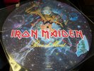 IRON MAIDEN PIECE OF MIND CROSS EYED MARY PICTURE DISC