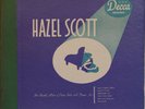 HAZEL SCOTT 2nd Album w Drums Decca A-321 3-10
