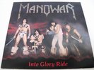 Manowar - Into Glory Ride LP with autographs + photos