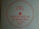 VERY RARE FRENCH RECORD MARCELLE MEYER MOZART