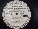 RARE Rolling Stones Armed Forces Radio & TV Library LP