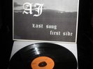 AJ LAST SONG FIRST SIDE PRIVATE PRESS  PSYCH NM SHRINK