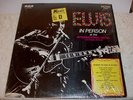 ELVIS PRESLEY   IN PERSON   1970 ORANGE RIGID IN SHRINK