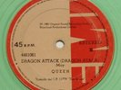 QUEEN / DRAGON ATTACK - Maxi 45rpm COLOMBIA GREEN COLOR