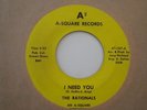 THE RATIONALS -A2- I NEED YOU- OUT IN THE STREETS  NM-