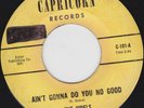 NORTHERN SOUL 45 RPM - THE VIDELS on CAPRICORN RECORDS