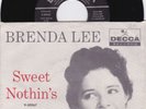 Brenda Lee 45 & PS DECCA Sweet Nothin's