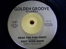 70s Modern Soul/Funk 45 EAST WIND BAND on Golden Groove