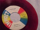 THE REVELS RED VINYL 45 RECORD CHURCH KEY / VESUVIUS