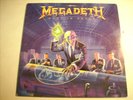 MEGADETH RUST IN PEACE LP AUTOGRAPHED BY ENTIRE BAND