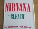 NIRVANA BLEACH WATERFRONT - GREEN + CLOTH BAG + POSTER.