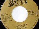 rare Modern Soul 45 FRANK JAMES summer time Listen