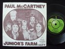 PAUL McCARTNEY Junior's Farm RARE Danish 45 + PS NM