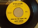 CHICO LAMARR-FULLER-1004-WHAT DO YOU THINK I AM (RARE)