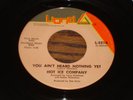 Hot Ice Company * You Ain’t Heard Nothing Yet FUNK SOUL