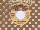 PETER CRISS (KISS) - DON'T YOU LET ME DOWN - PROMO 45