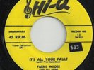 RARE-MICHIGAN ROCKABILLY-FARRIS WILDER-45-HI-Q-NICE