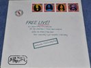 FREE Live - RARER Orig UK Island Pink Rim 1971 EX LP