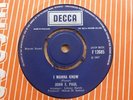 John E. Paul - I Wanna Know 1967 UK 45 HEAR IT 
