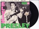 ELVIS PRESLEY EPA-747 BLUE SUEDE SHOES 45 EXC-NM