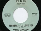 HEAR-Rare Popcorn 45- ORIGINAL- Mack Tubb-Tenderly I'll