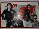 THE CLASH-GIVE EM ENOUGH ROPE LP & SIGNED POSTER
