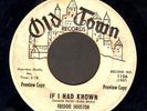 SOUL 45 Freddie Houston IF I HAD KNOWN Old Town 1156