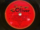 RARE GREEK 78 RPM RECORD - Oliver 3 (OL 1005/1006)