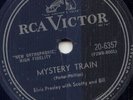 ELVIS PRESLEY - MYSTERY TRAIN -ROCKABILLY 78 -1955 RCA