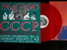CCCP 1964/1985 ATTACK Red Vinyl PUNK ROCK Italian Press