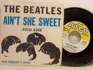 45 BEATLES Ain't She Sweet 1964 Atco 6308 w Pic Sleeve
