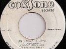 JOHNNY OSBOURNE / ALL I HAVE IS LOVE / LISTEN