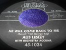 Girl Rockabilly 45 Alis Lesley on Era Heartbreak Harry