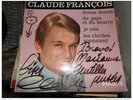 Pochette seule donna donna dédicace de Claude Francois