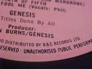 *GENESIS* SELLING ENGLAND - 1973 CHARISMA *B&C*LABEL LP