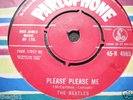 BEATLES  PLEASE PLEASE ME orig U.K. RED LABEL 45 EX