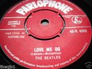 BEATLES LOVE ME DO ORIG 62' UK 1st ISSUE RED LABEL vg+