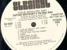 CAPTAIN BEEFHEART LICK MY DECALS STRAIGHT WLP PROMO LP