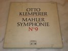 COLUMBIA(2 lps)(stereo)/MAHLER SYMPHONY N° 9/ KLEMPERER