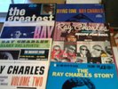8 RAY CHARLES RECORDS ALL IN GOOD CONDITION