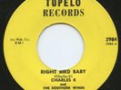 Rare Rockabilly 45 - Charles K - Right Bird Baby