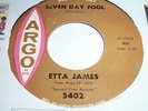 northern soul Etta James Seven Day Fool nice