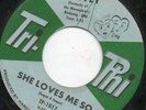 Harvey - She Love Me So - Orig. Press Tri - Phi 7 Inch